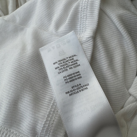 Ribbed long sleeve top with stitching detail - Picture 3 of 3